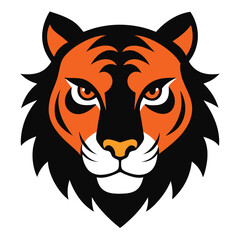 tiger head vector