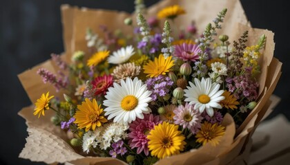 bouquet of spring flowers