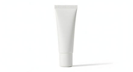 Blank White Cosmetic Tube Packaging Mockup