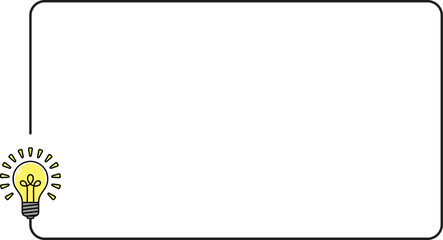 Did You Know Lightbulb for Fun Facts and Tips Illustration