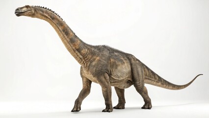 Argentinosaurus on studio background
