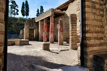 he House of Telephorus is one of the most opulent and well-preserved houses in the ancient Roman...