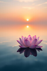 pink lotus flower