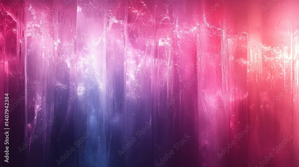 Aufkleber fractal glass gradient texture reed vertical lines patterned glass overlay,transparent background un