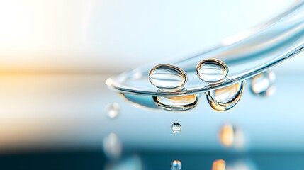 An abstract image illustrating energy flow with swirling lines and droplets of Yohimbe extract, showcasing the invigorating qualities of supplements.