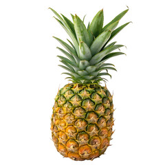Pineapple isolated on a transparent background