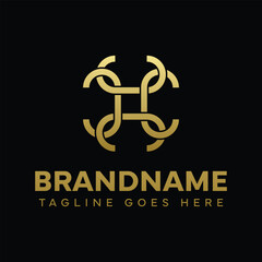 Letters CCCC Ornament Logo, symbolizing elegance, harmony, and creativity