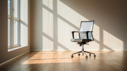 modern empty office chair