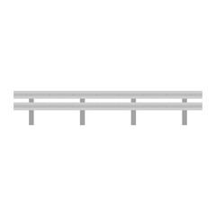 Obraz premium Road barrier and street barriers. Caution, dangerous, construction site, stop, roadblock. Vector illustration