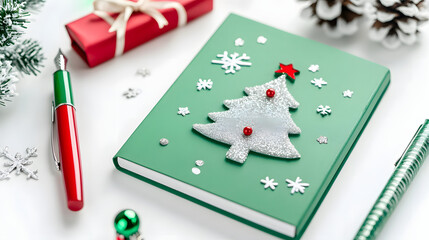 Minimalist Christmas，christmas, decoration, christmas tree,holiday, xmas,winter, decorations, celebration, presents,gift, Santa Claus，ornaments，new year，december，seasonal，gift