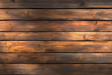 Fototapeta premium Wood texture background in clean grain pattern, warm brown palette