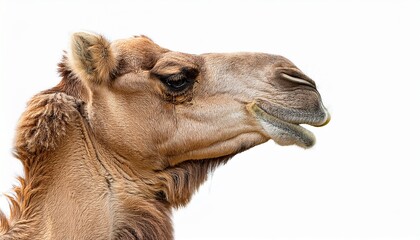 Obraz premium camel isolated on white background