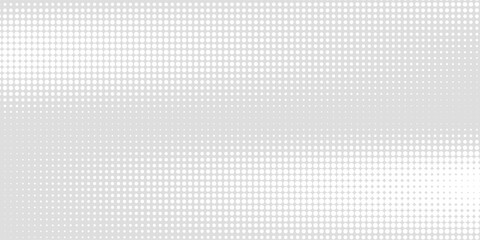 Dot white gray wave light technology texture background. Abstract big data digital concept. vector ilustration