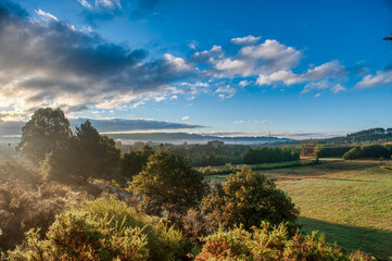 Naklejka premium Xermade or Germade​ ​ is a Spanish municipality located in the province of Lugo. Galicia, Spain