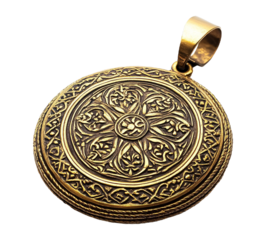 Baitul Maqdis (Jerusalem) Pendant for Religious Jewelry - Isolated on White Background