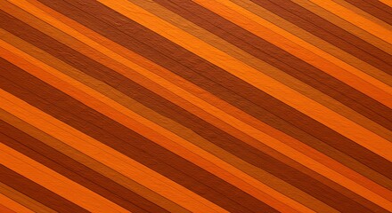 Obraz premium Warmth of Autumn: Diagonal Stripe Abstract AI Generated