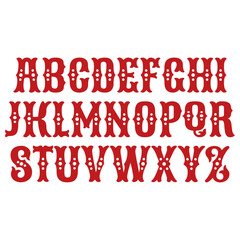 Carnival Alphabet Font Svg, Circus Letters Svg Png, Funfair Party Font for Cricut, Fishtail Bold Font, Birthday Banner Clipart, Png Svg Eps