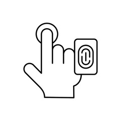 Obraz premium touch id