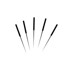 acupuncture needles icon