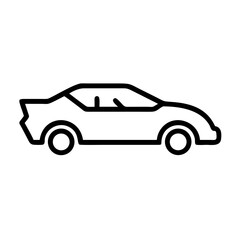 Passenger car icon