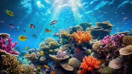 Fototapeta premium under p water