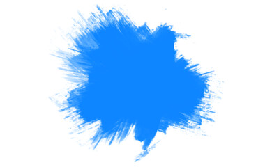 Abstract brush stock isolated on transparent PNG file