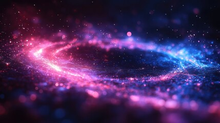 Obraz premium modern abstract blue,purple circles background abstract technology background,stock photo