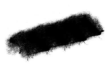 Abstract brush stock isolated on transparent PNG file