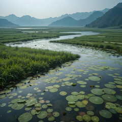 One of the largest wetlands in Asia Speargun wetland