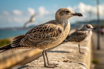 Photo of couple of birds - focus in the first plane -
