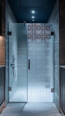 Elegant bathroom design with natural light high resolution picture