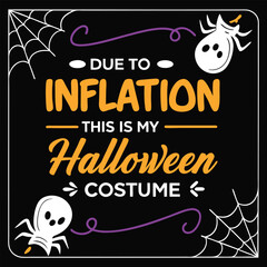 Halloween Costume Banner Vector Design.