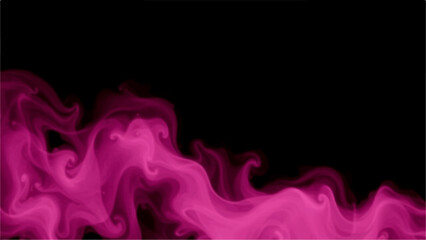 Black deep dark raspberry purple fuchsia magenta pink white abstract background. Color gradient ombre blurred wave.