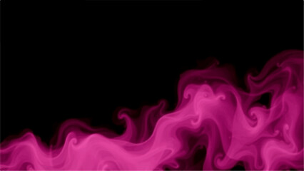 Black deep dark raspberry purple fuchsia magenta pink white abstract background. Color gradient ombre blurred wave.