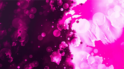 Black deep dark raspberry purple fuchsia magenta pink white abstract background. Color gradient ombre blurred wave.