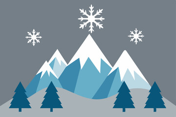 Fototapeta premium vector illustration of a christmas tree