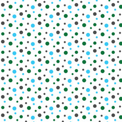cute colorful polka dot digital design