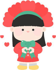 어버이날 스승의날 5월 카네이션 어린이 도안 일러스트