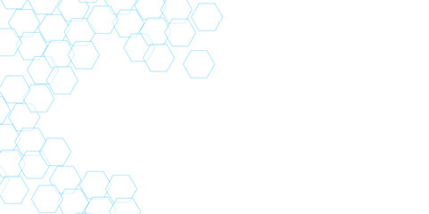 Abstract technology white geometric hexagon on transparent concept design honeycomb shape vector. 