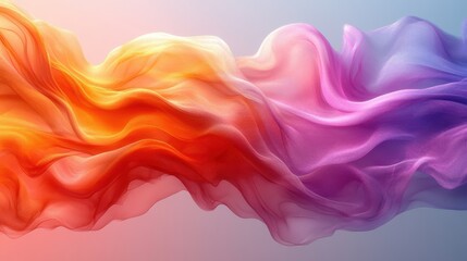 Fototapeta premium serene abstract,flowing color waves,photo stock