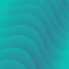 Abstract green tosca gradient background vector