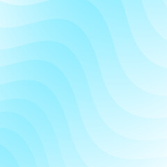 Abstract blue wave gradient background vector