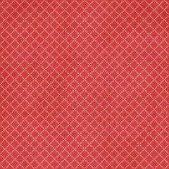 Red plaid gingham, scottish tartan texture, grid graph paper with rhombus squares pattern, picnic napkin and curtain tablecloth, vector seamless geometric checkered fabric