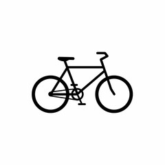Obraz premium bicycle isolated on white background