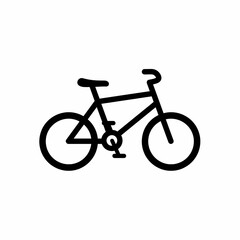 Fototapeta premium bicycle isolated on white background