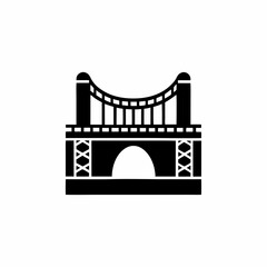creative details Bridge Icon Vector Illustration