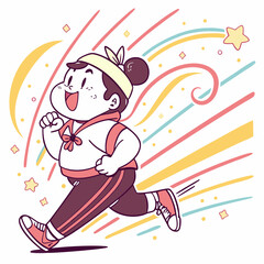 Zoom Zoom – Running Adorably Through Pop Art