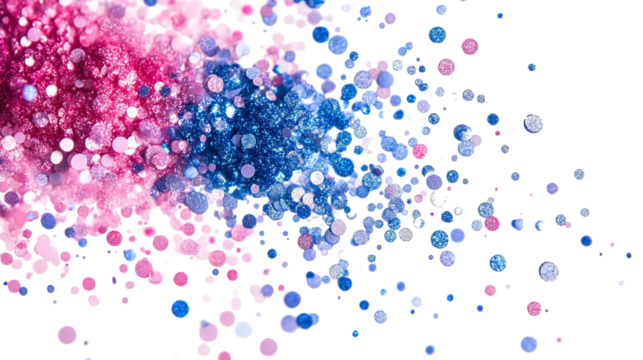 Bokeh for Soft Focus and Photography Art - Isolated on White Background