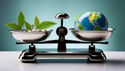 Balancing Nature and Modern Medicine A Visual Representation of Sustainability in Healthcare