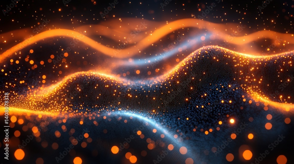 Poster technology background abstract line network,photo stock